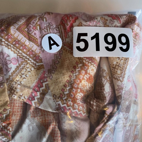 J.Jill Boho BLouse‎ Womens Size XL Rayon Casual Cottagecore Flowy Balloon Sleeve - Picture 13 of 13